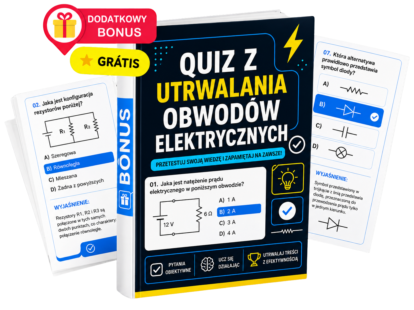 Quiz Utrwalający Wiedzę o Obwodach Elektrycznych